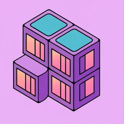 modular building with interchangeable parts